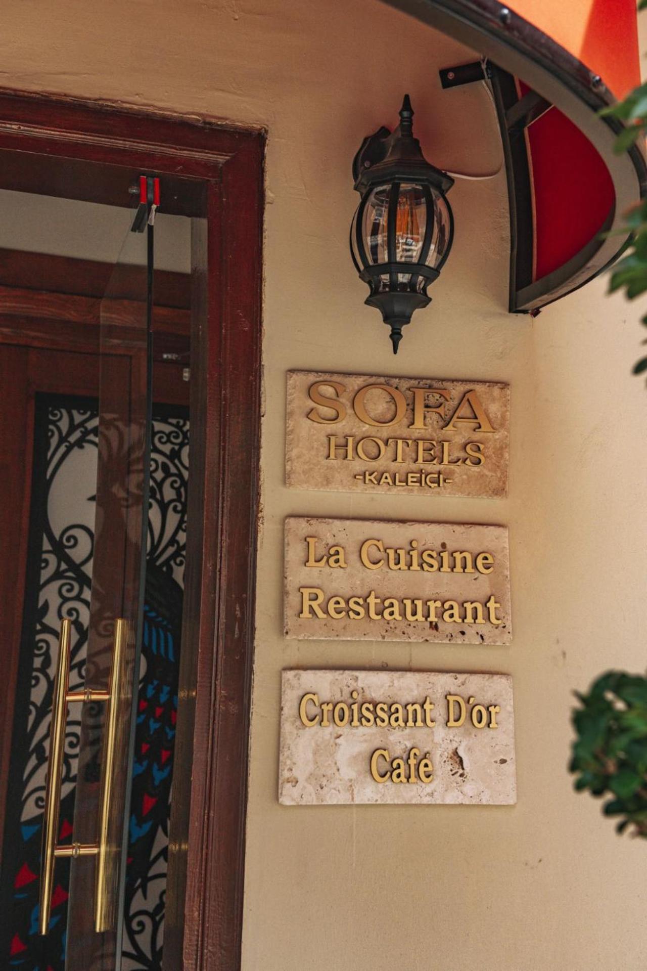 Sofa Hotels Kaleici Antalya Dış mekan fotoğraf